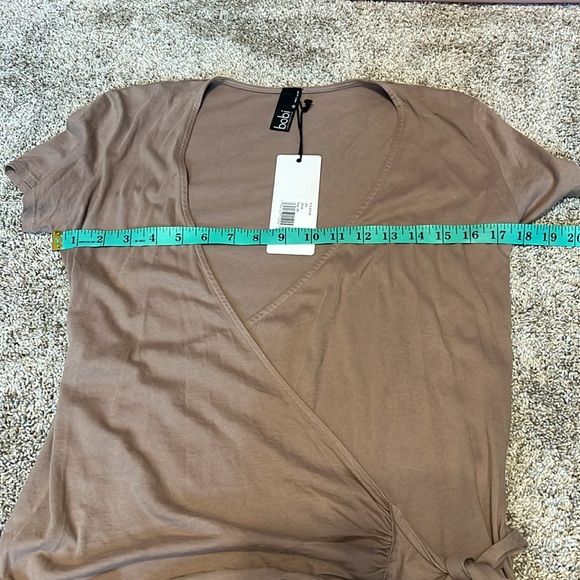 NWT BOBI light weight jersey top in java SIZE XS - Picture 4 of 7